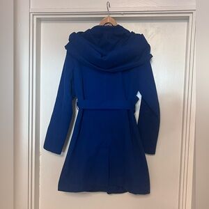 Beautiful blue hip length peacoat from New York & Company